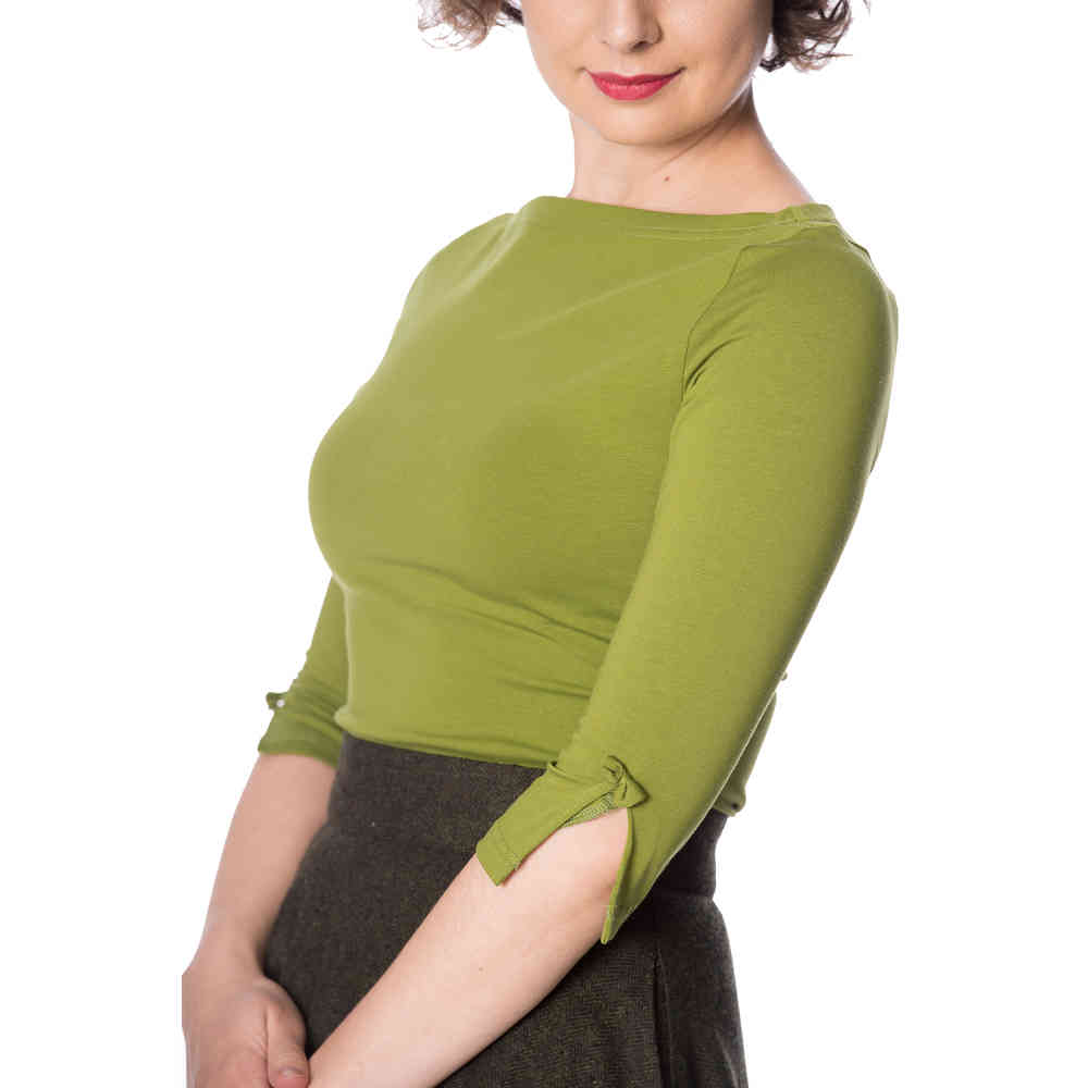Dancing Days - OONAGH BASIC Longsleeve top - Groen